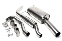 VW Golf I Cabriolet, Scirocco II Golf I Cabriolet, Typ 155, / Scirocco II, Typ 53B 1984-1993 Rostfritt Sportavgassystem Catback TA Technix